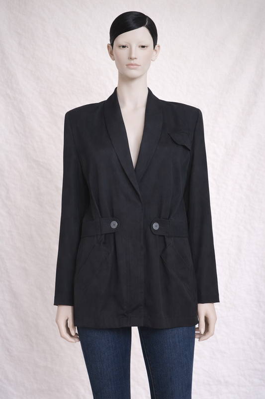 Veste oversizenoir Chantal Thomass vintage