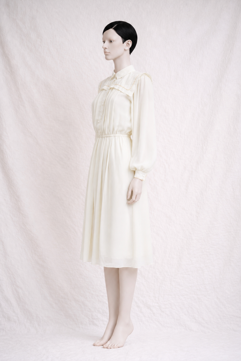 Robe vintage Pierre Cardin Boutique au style cruise romantique des années 70