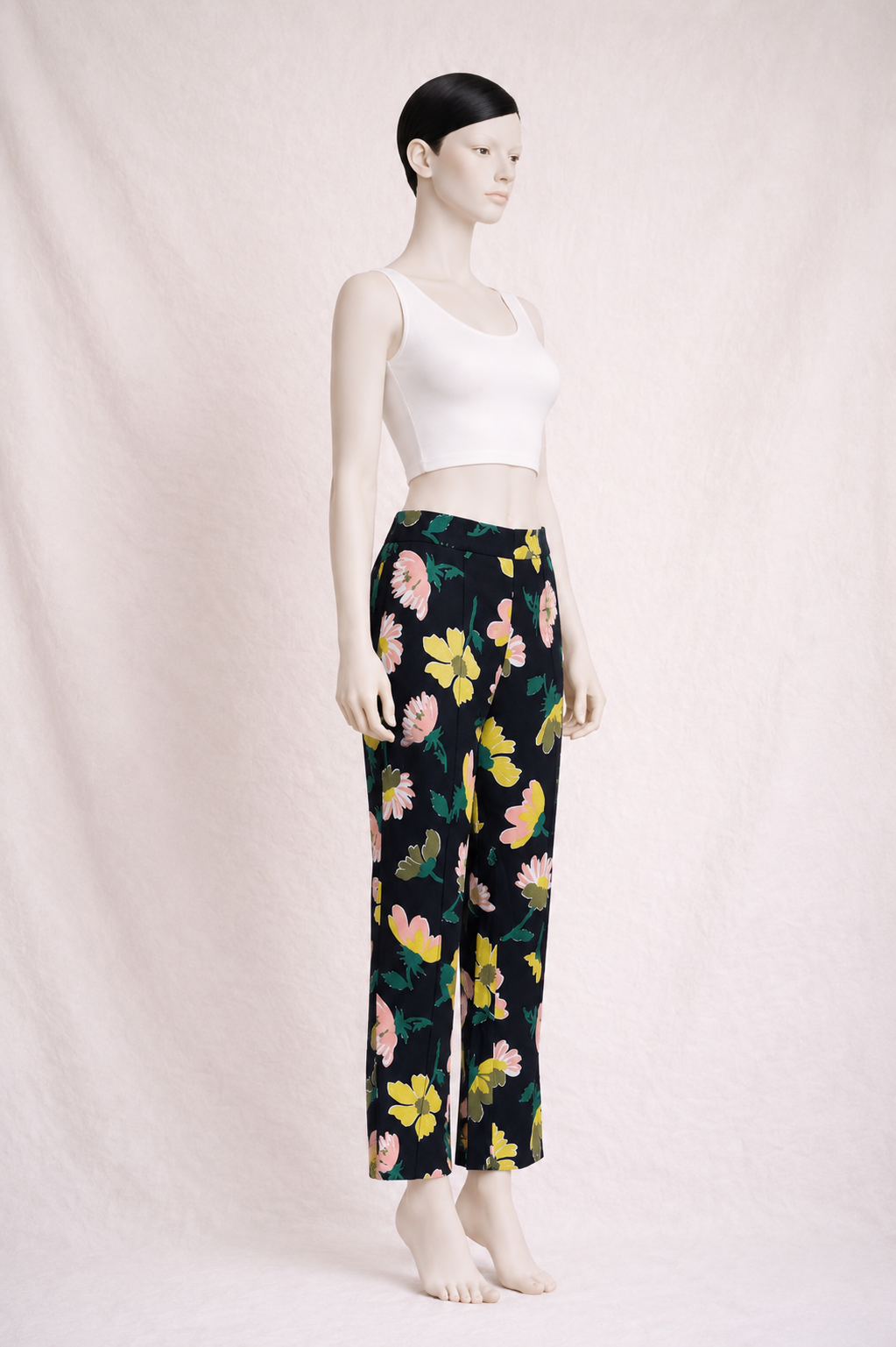 Pantalon en coton fleuri Marni neuve