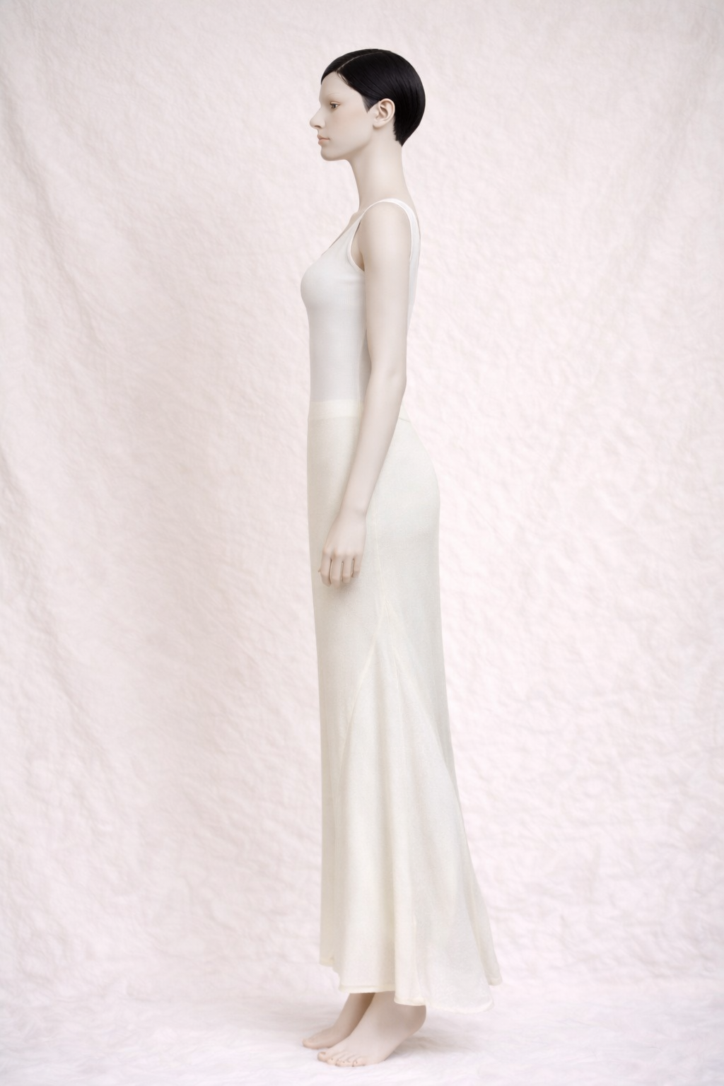 Jupe longue cream Balmain Paris