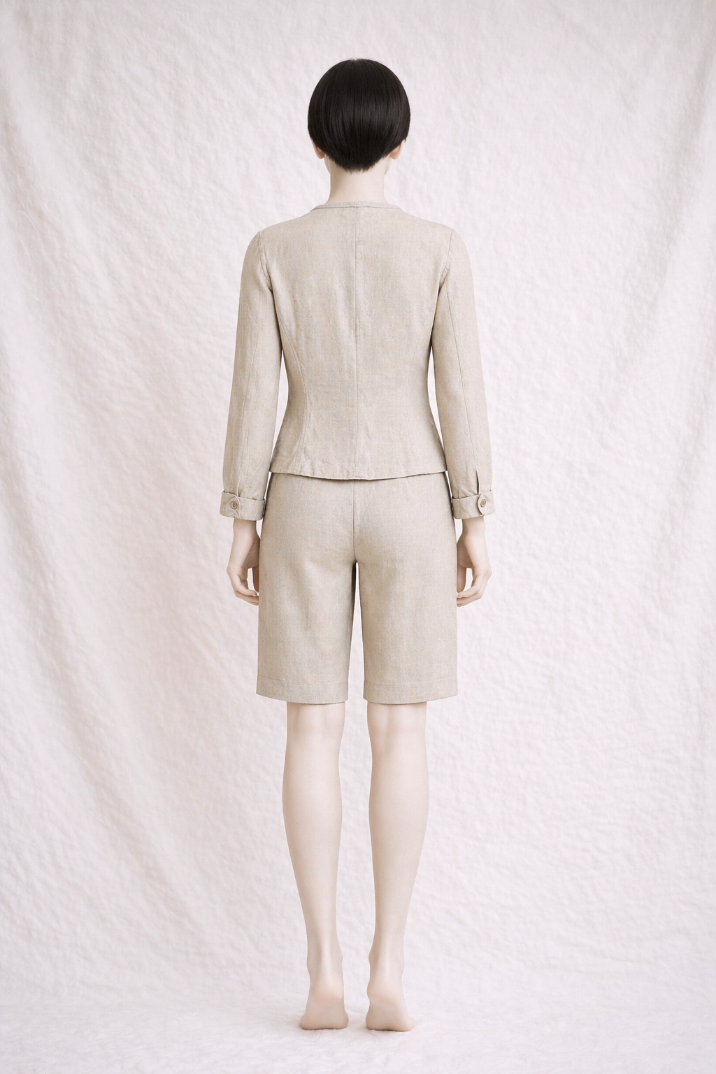 Chemise saharienne en lin Yves Saint Laurent vintage authentique