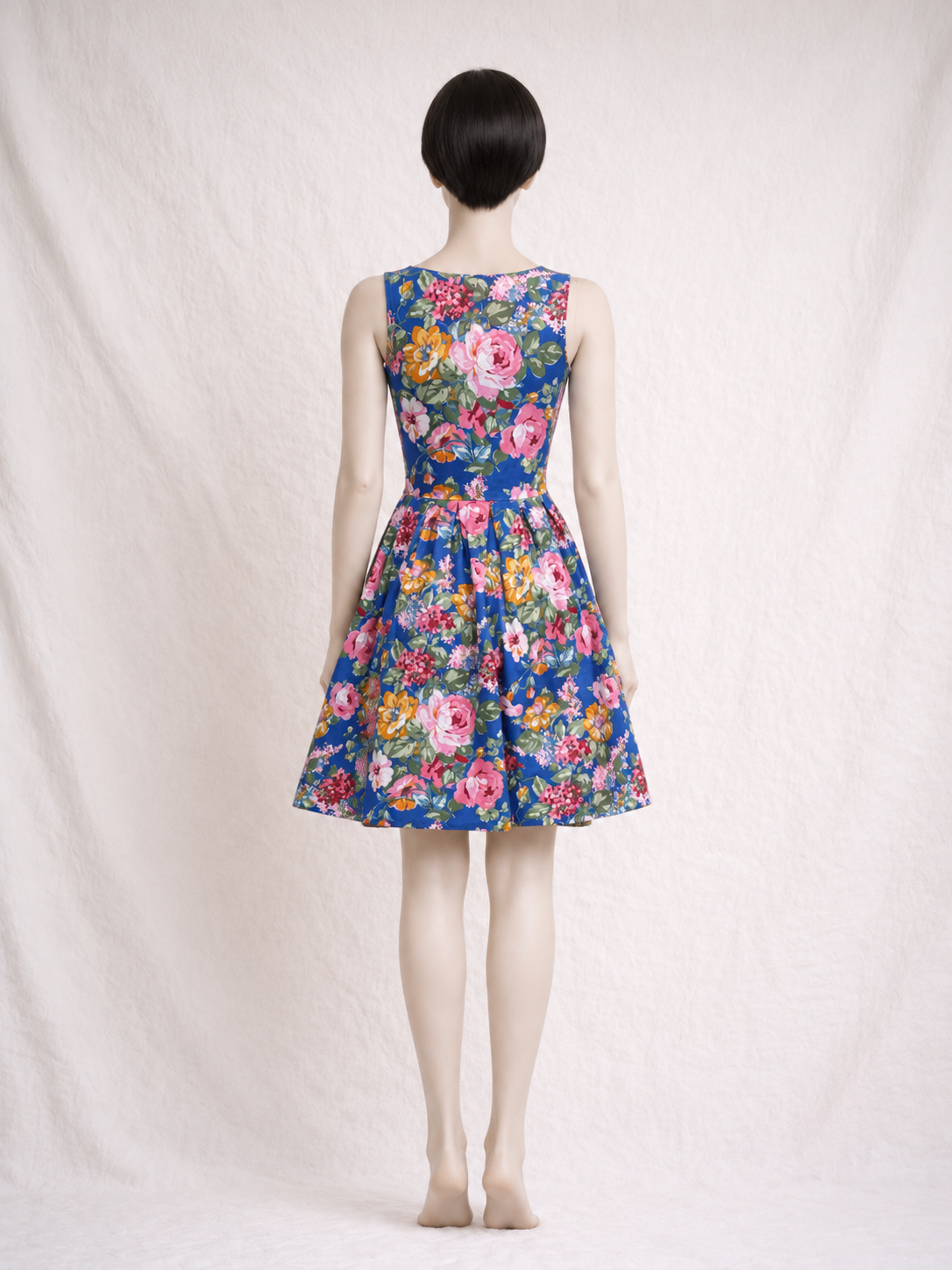 Robe d'été en coton fleurie Cacharel vintage