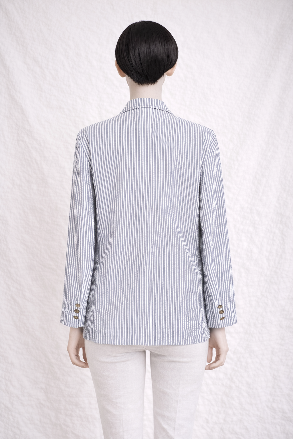 Blazer cruise rayée Burberry iconique vintage authentique