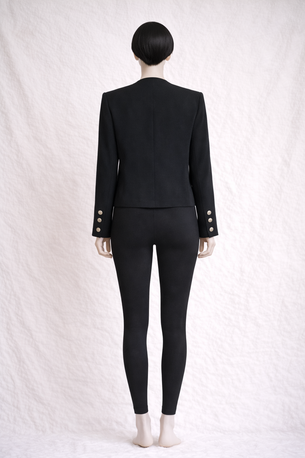 Blazer en laine noire  Yves Saint Laurent vintage authentique