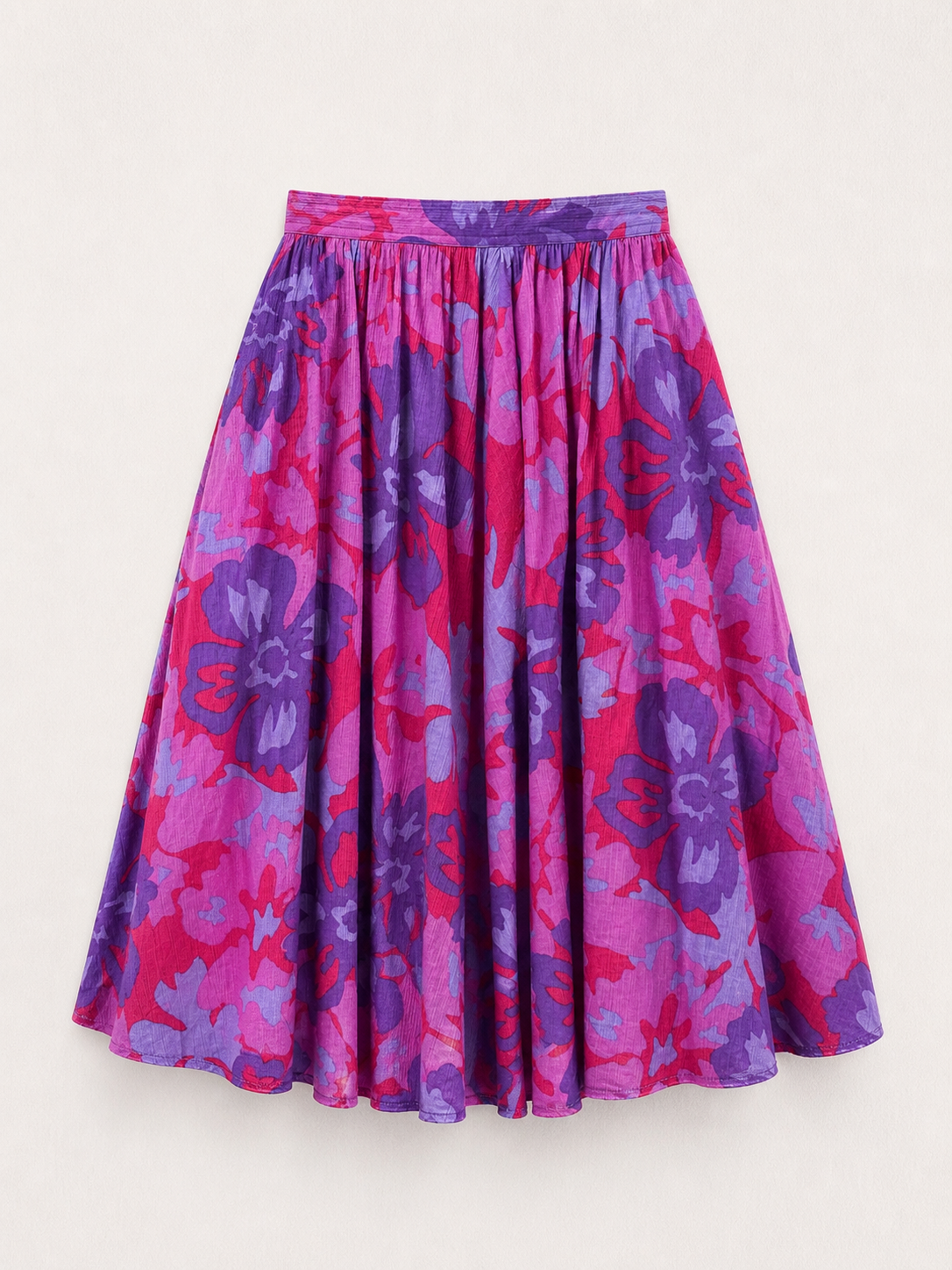 Jupe authentique Christian Dior en gaze de coton vintage