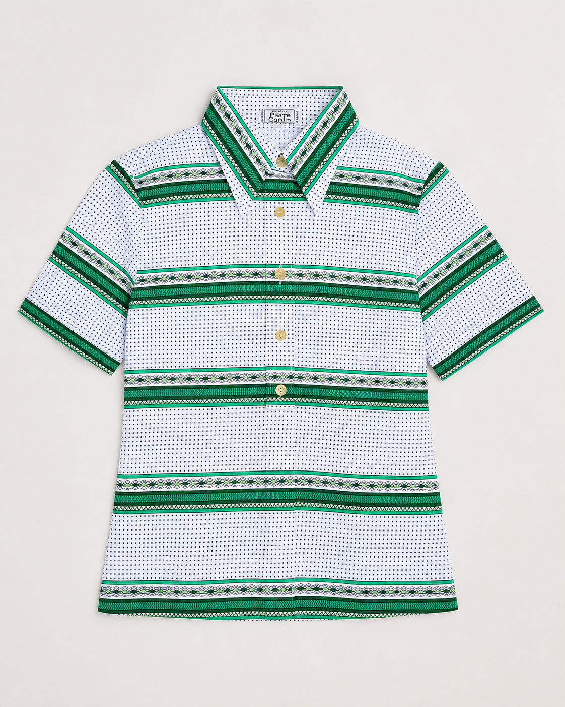 Chemise en coton  Pierre Cardin vintage authentique neuve