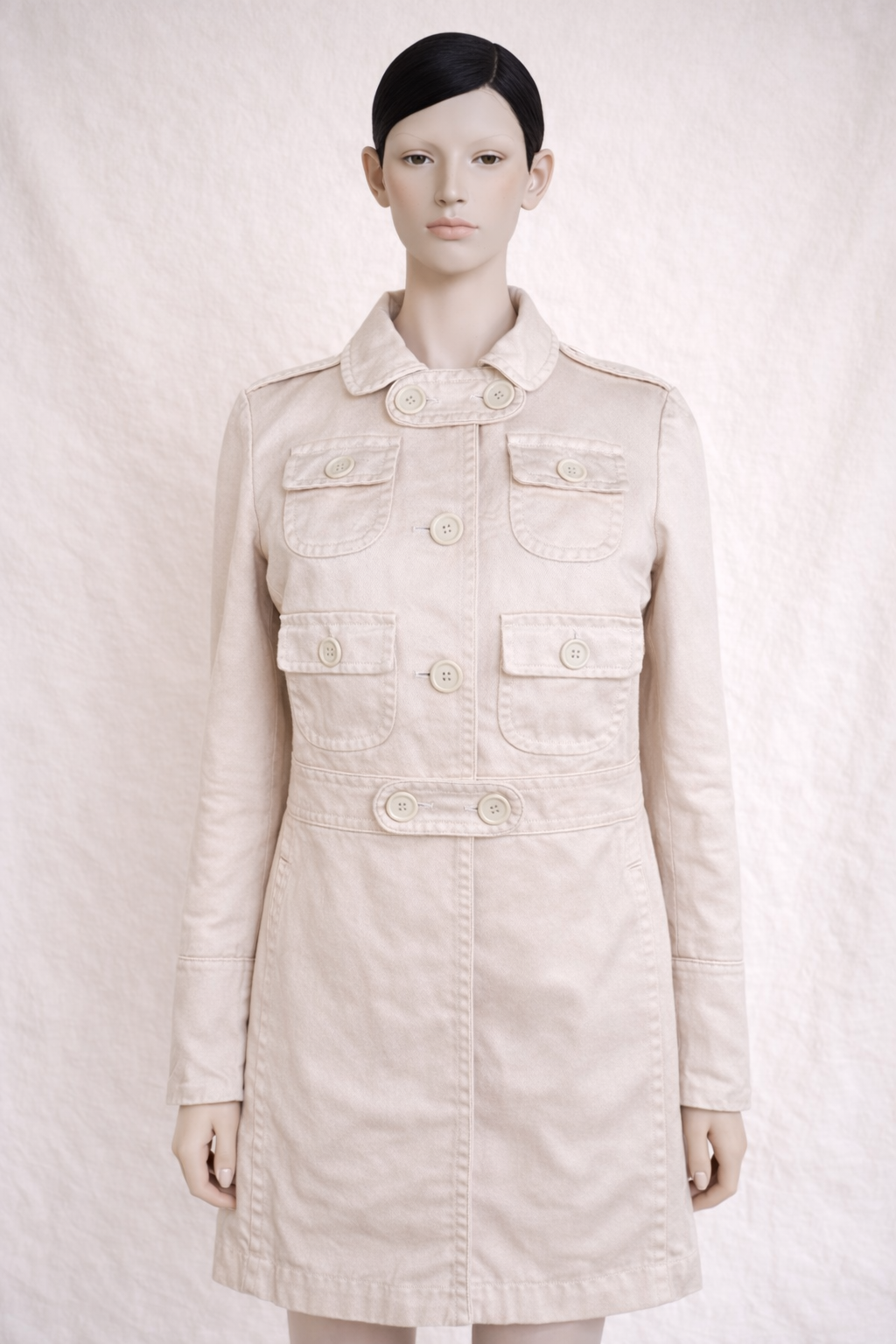 Trench en coton nude Marc Jacobs y2k