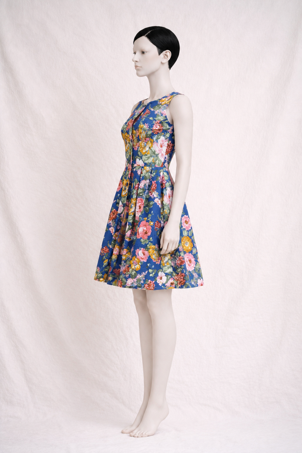 Robe d'été en coton fleurie Cacharel vintage