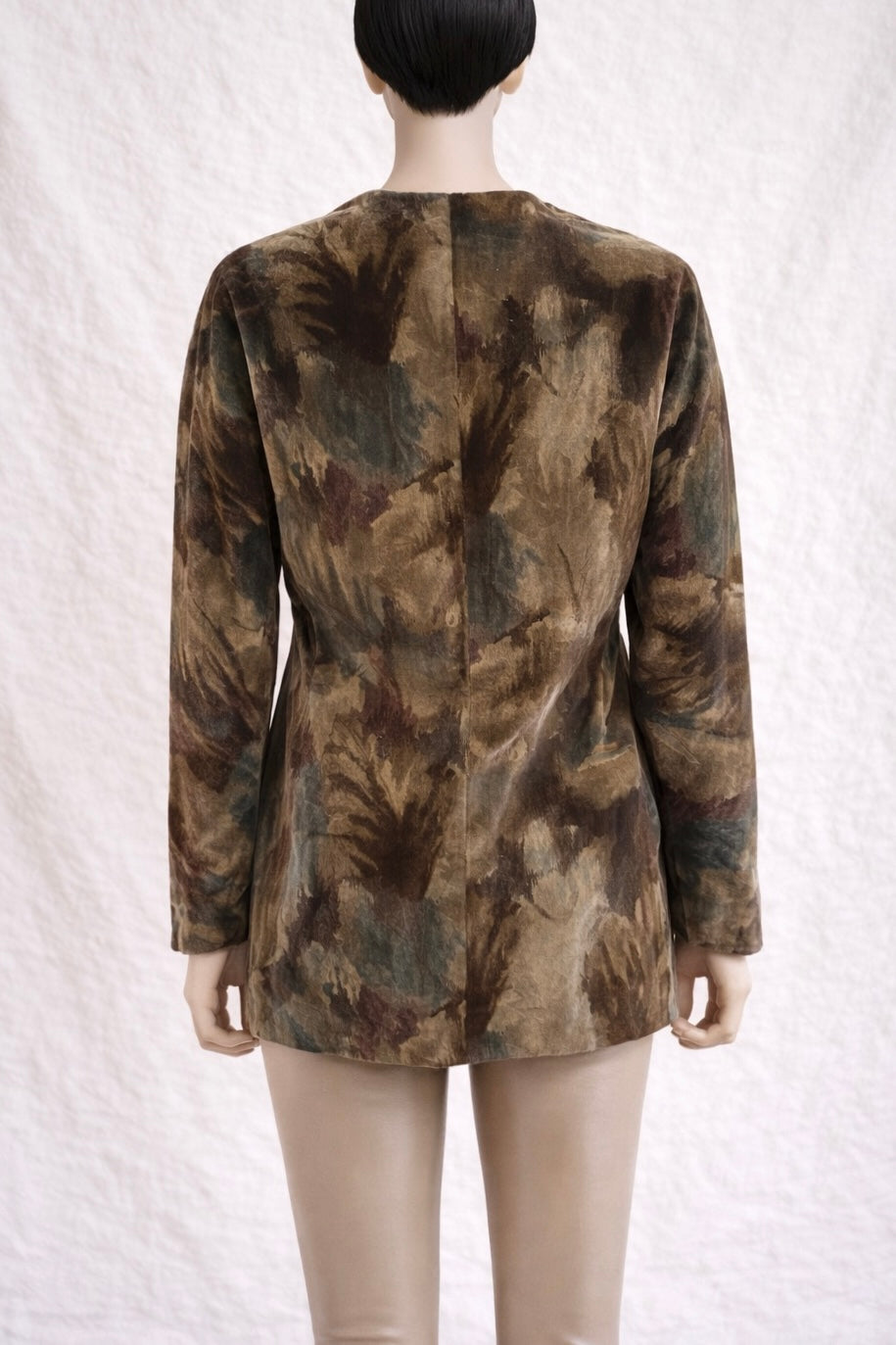 Blazer en velours marron Cerruti 1881 vintage