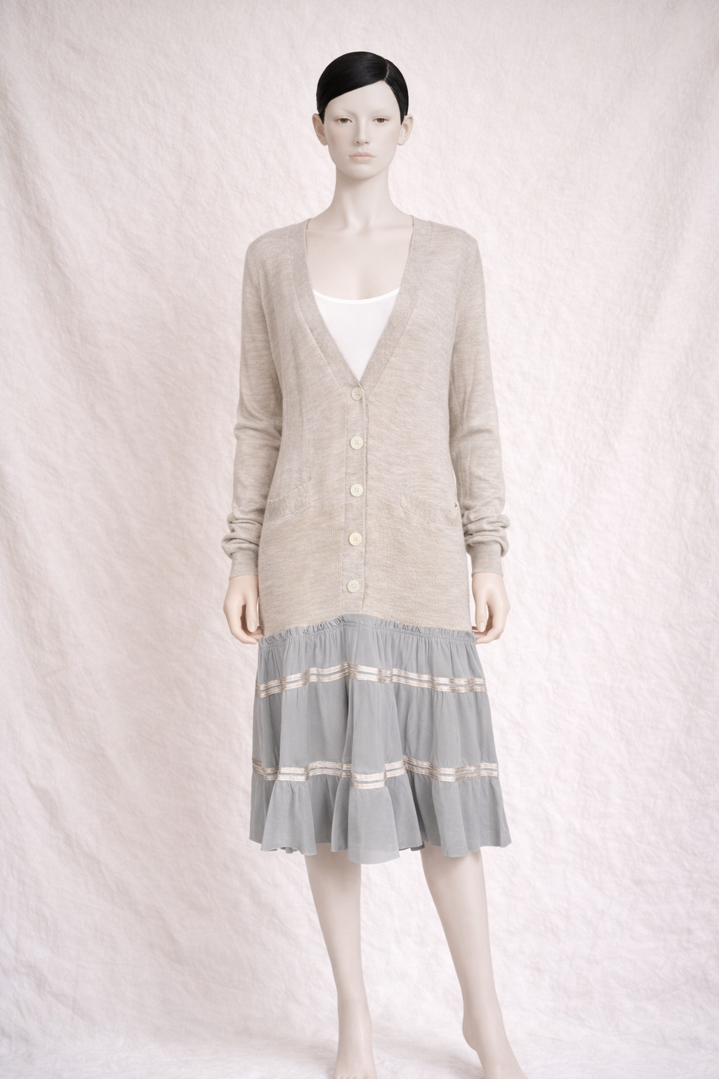 Robe cardigan Marc by Marc Jacobs en laine et soie