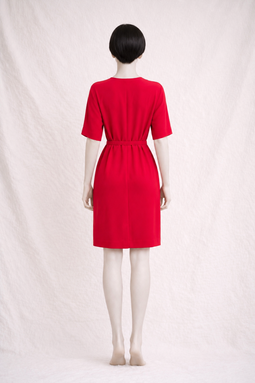 Robe rouge Burberry vintage authentique plus size