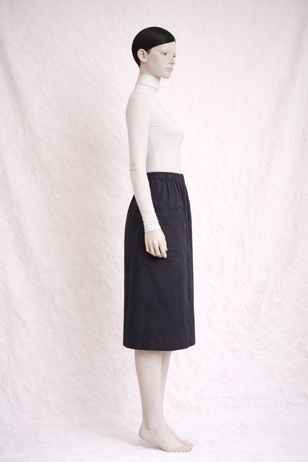 Jupe en laine Kl by Karl Lagerfeld vintage authentique