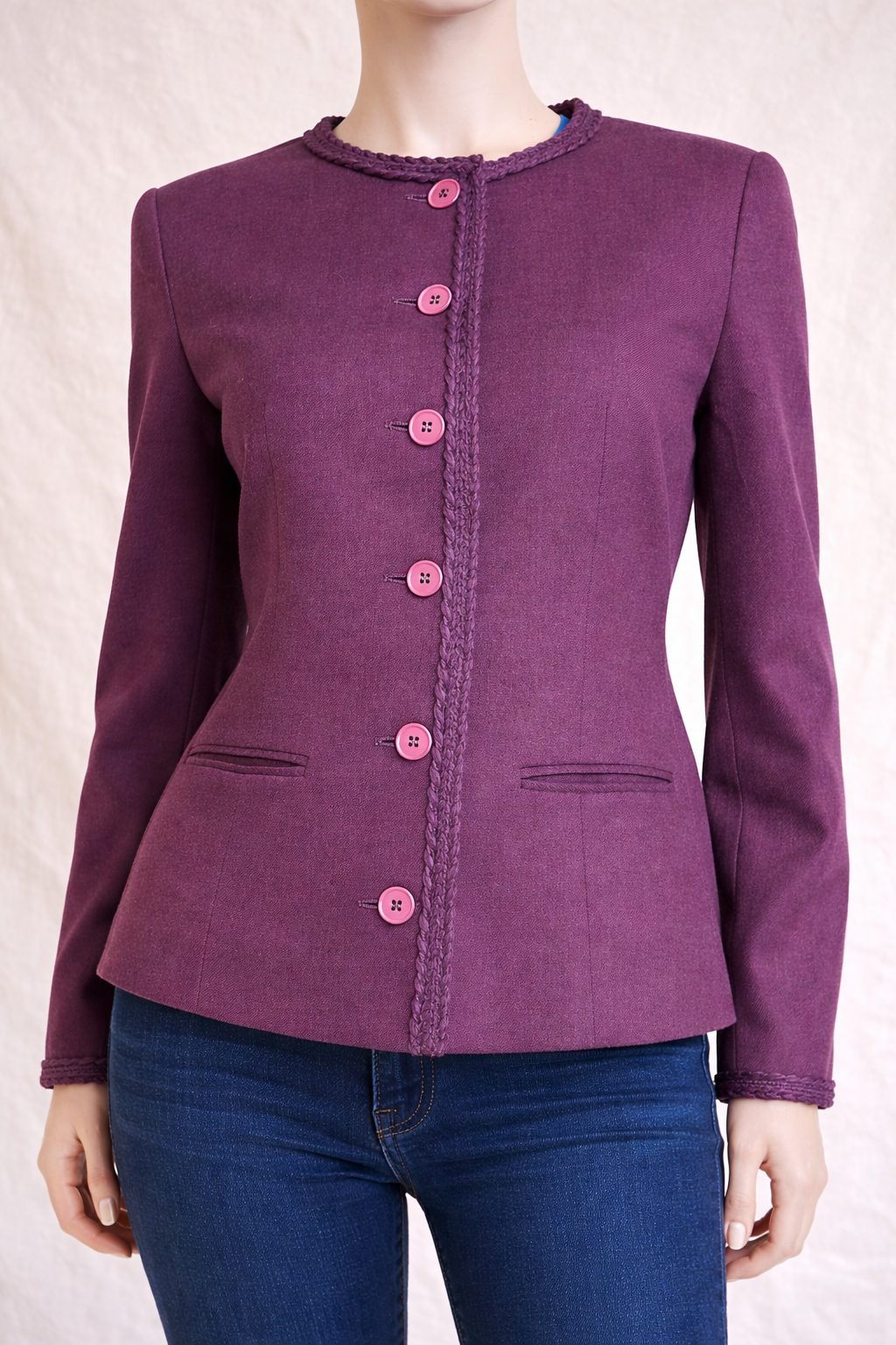 Blazer en laine Givenchy vintage