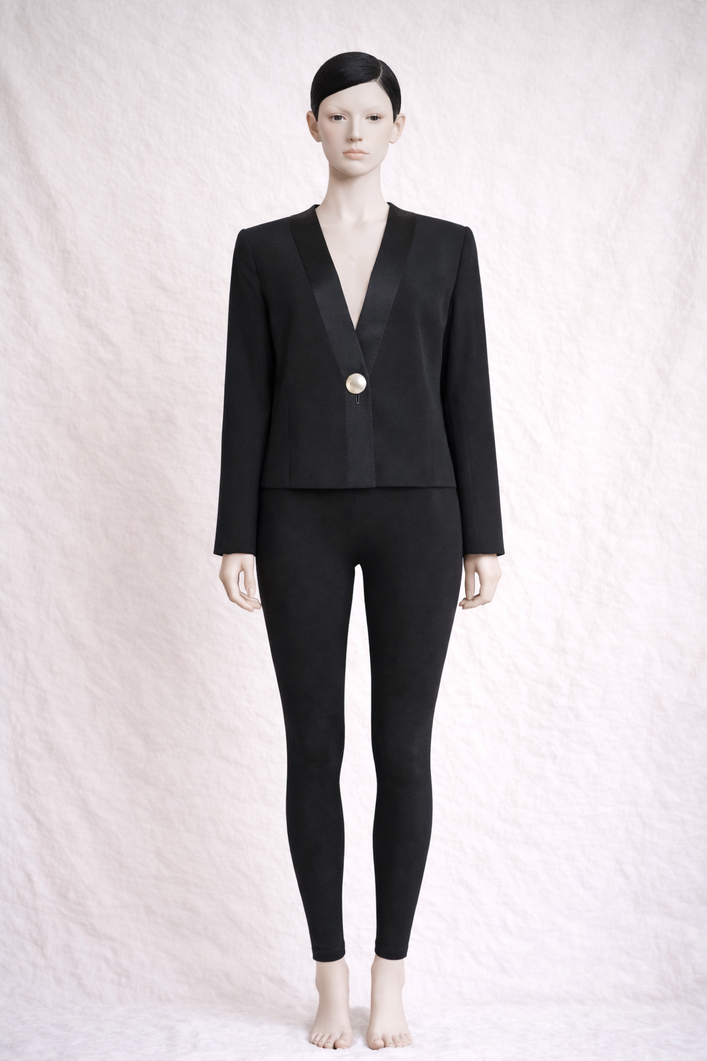 Blazer en laine noire  Yves Saint Laurent vintage authentique