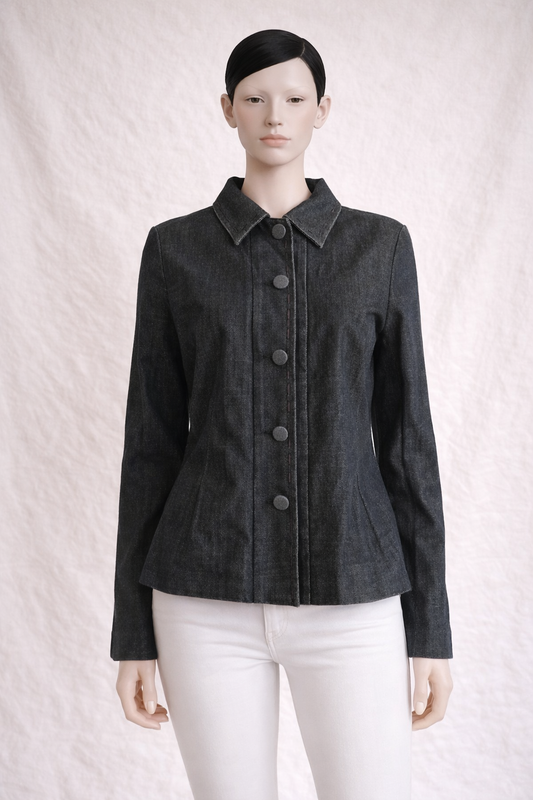 Veste - chemise en denim Kenzo Jungle vintage