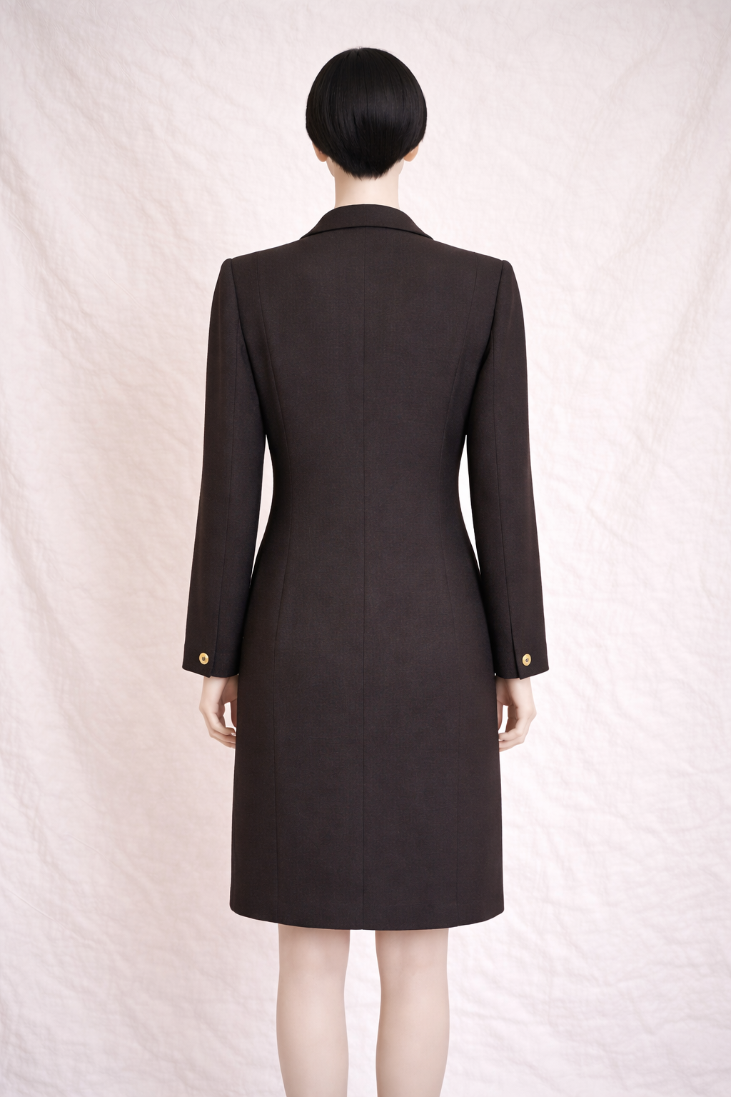Manteau - robe en laine Givenchy – Sélection vintage authentique