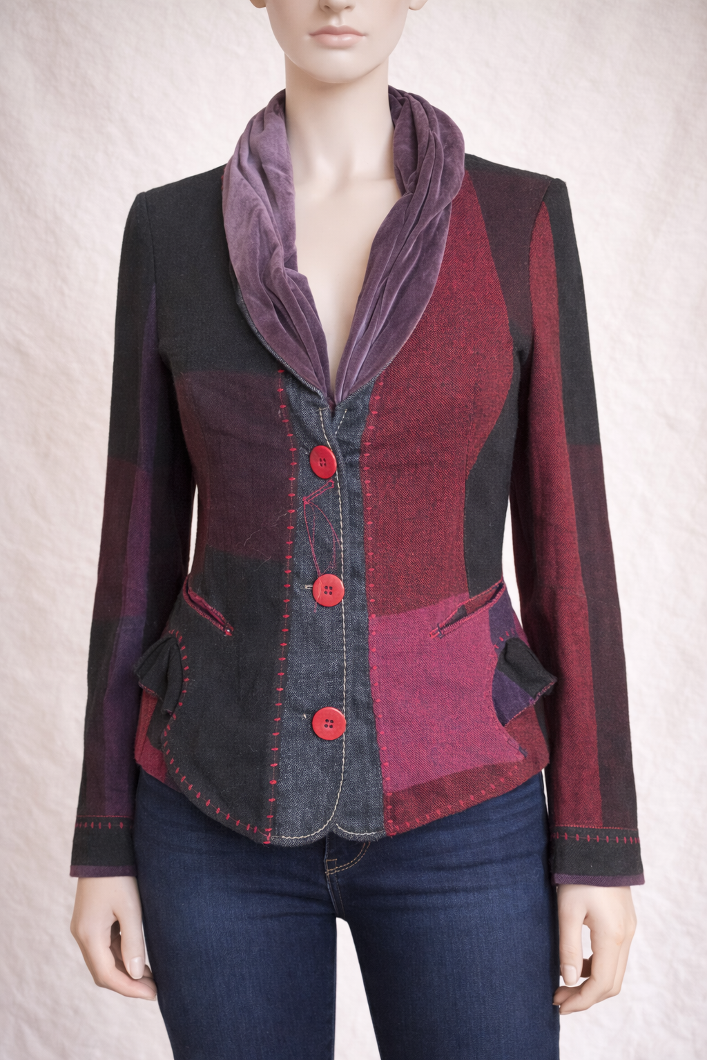 Blazer Marithé François Girbaud vintage authentique