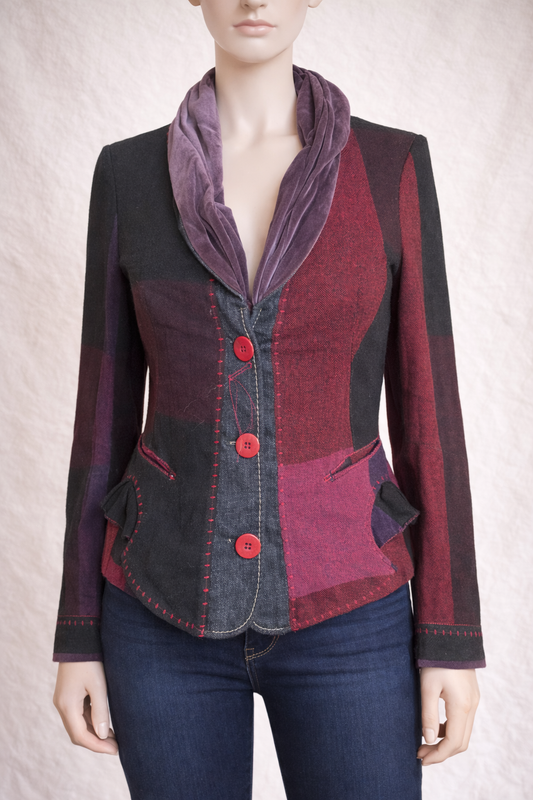Blazer Marithé François Girbaud vintage authentique