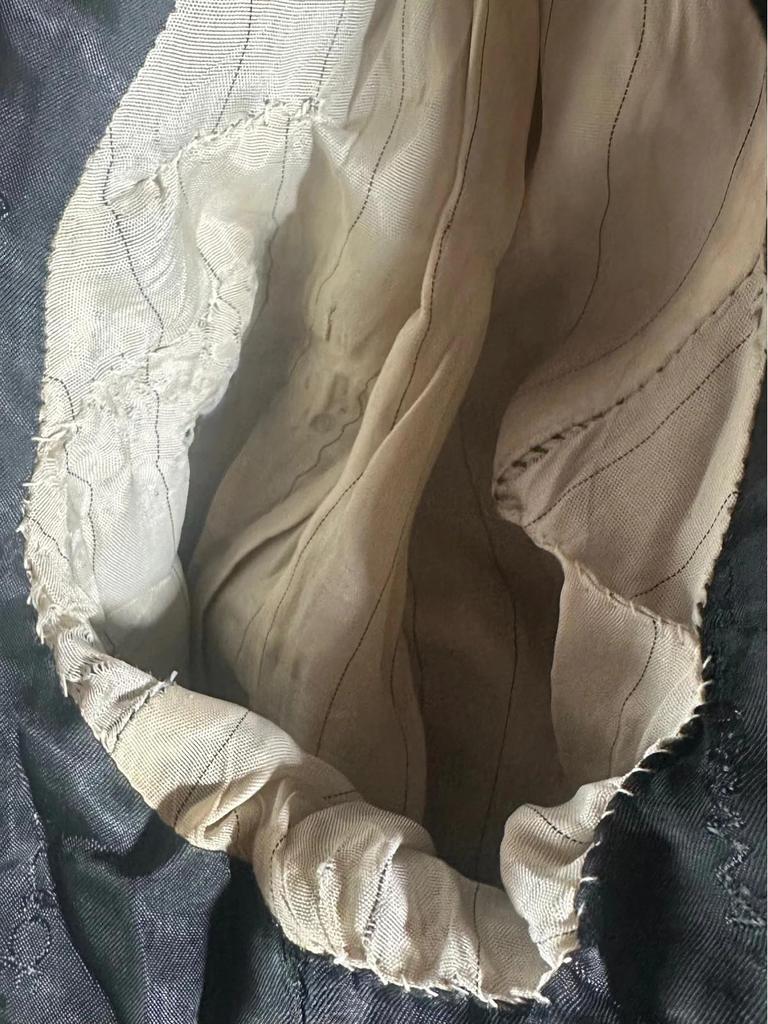 Manteau authentique Dolce & Gabbana en tweed noir et blanc vintage