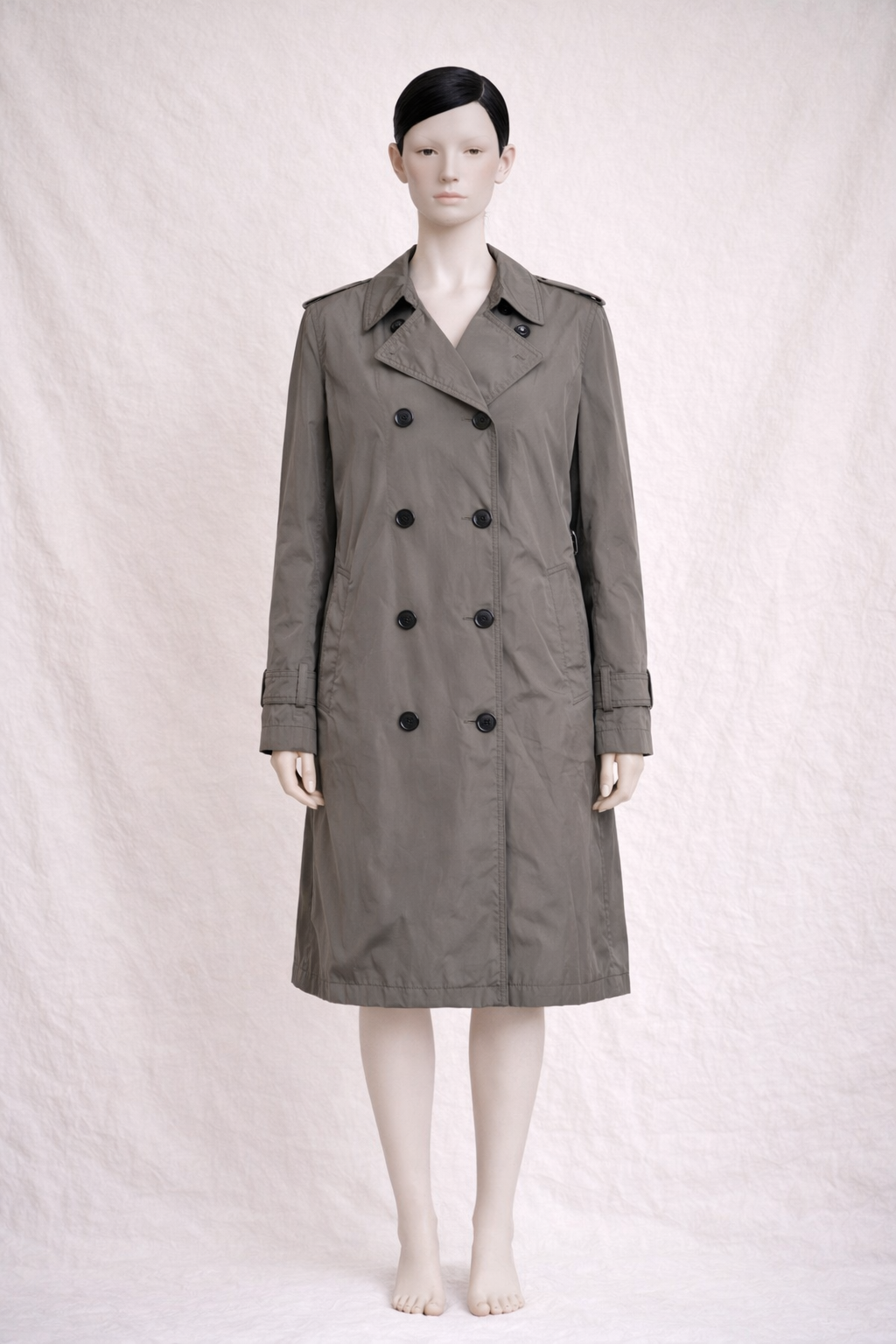 Trench Max & Moi en teinte kaki taupe
