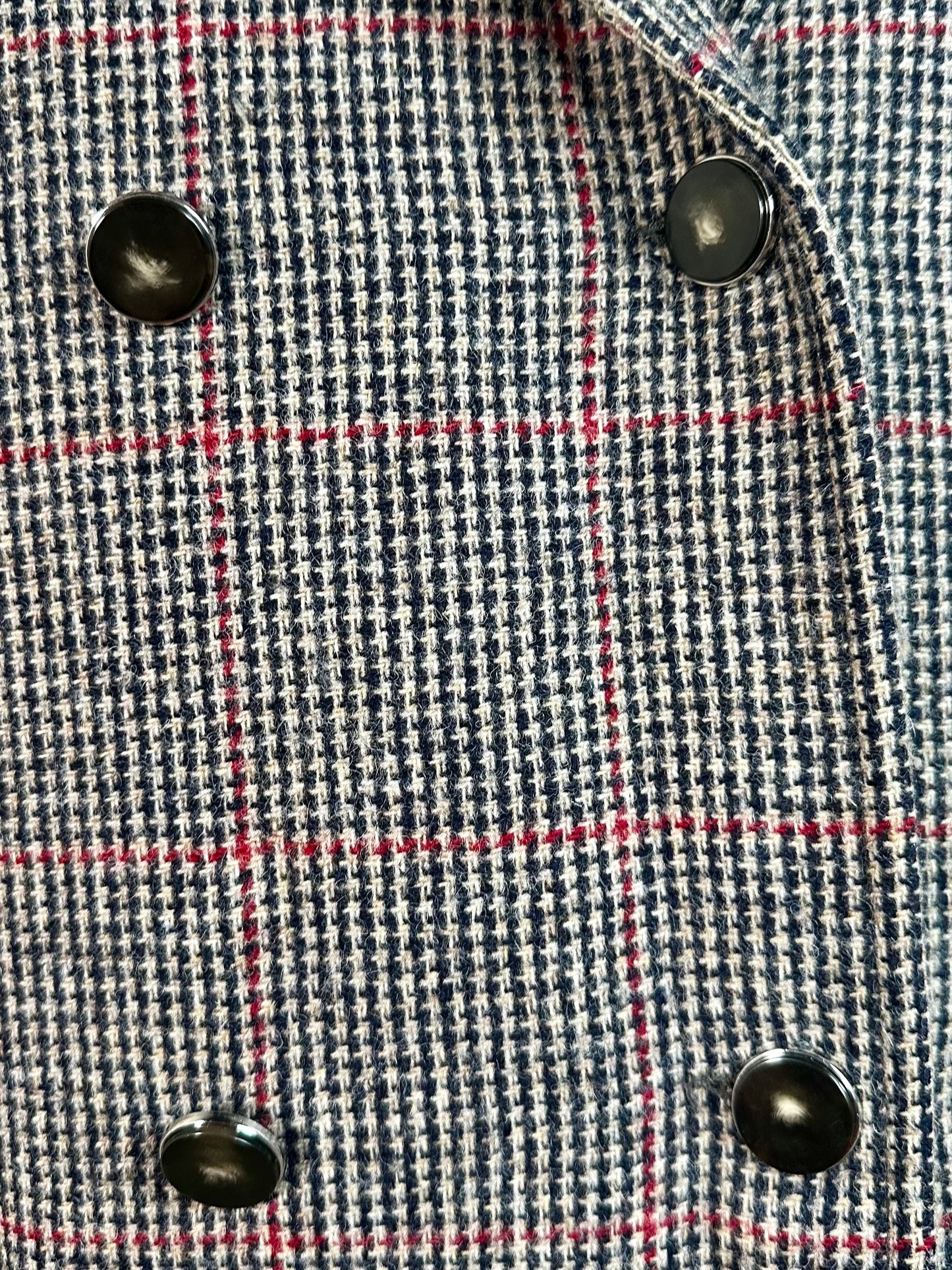 Manteau Vanessa Seward authentique en laine tweed