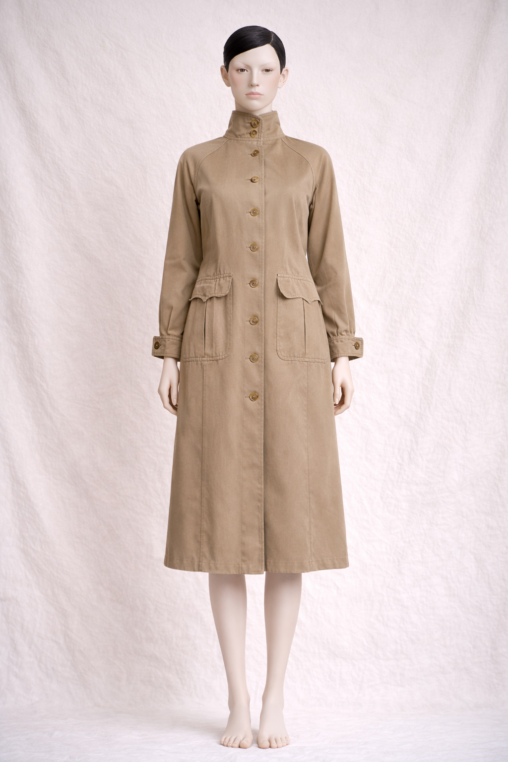 Courrèges Paris Hyperbole Iconic Trench Coat vintage authentique