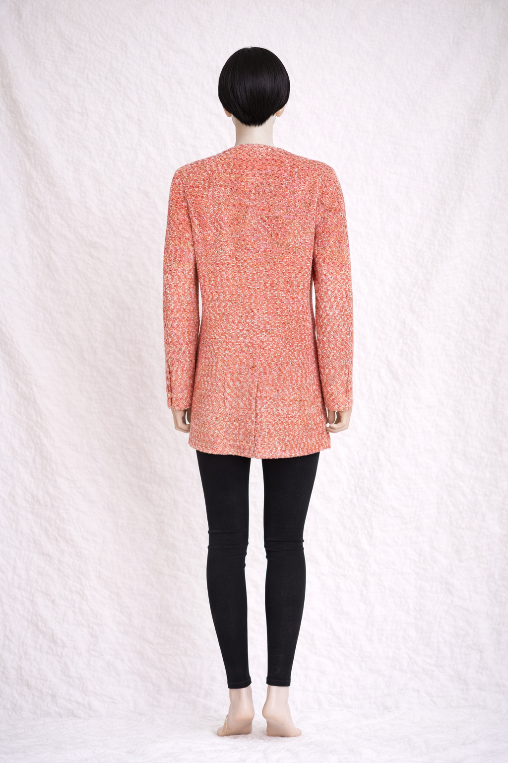 Blazer long en tweed  Jean‑Louis Scherrer Boutique vintage