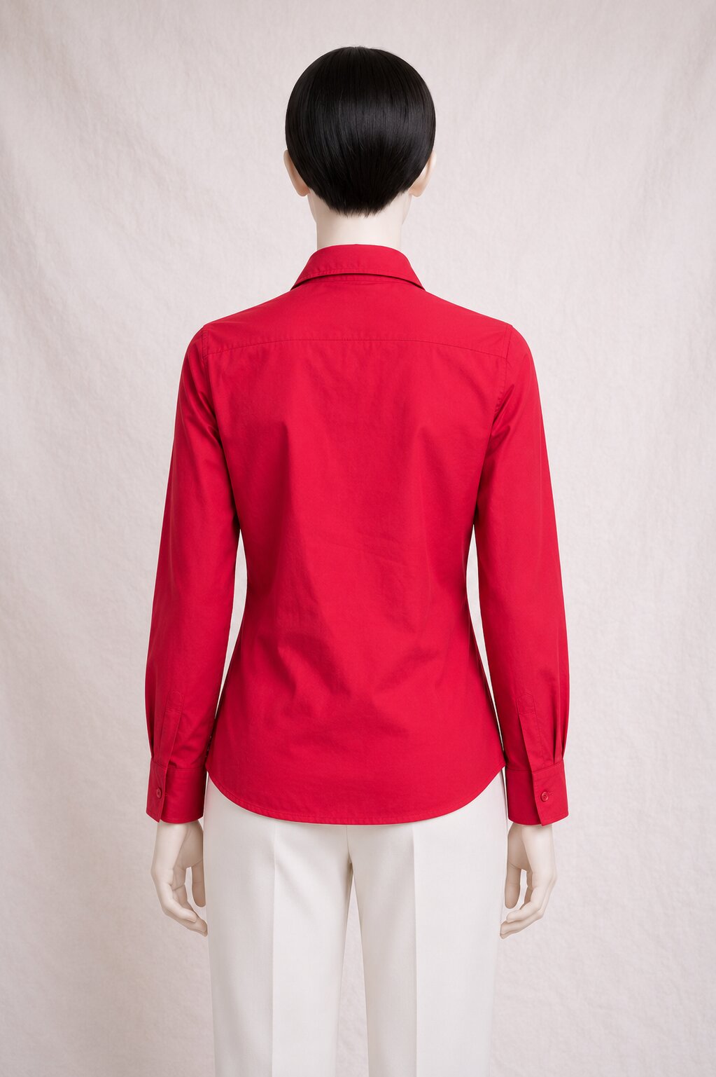 Chemise Vintage Neuve Authentique Pierre Cardin Paris Rouge