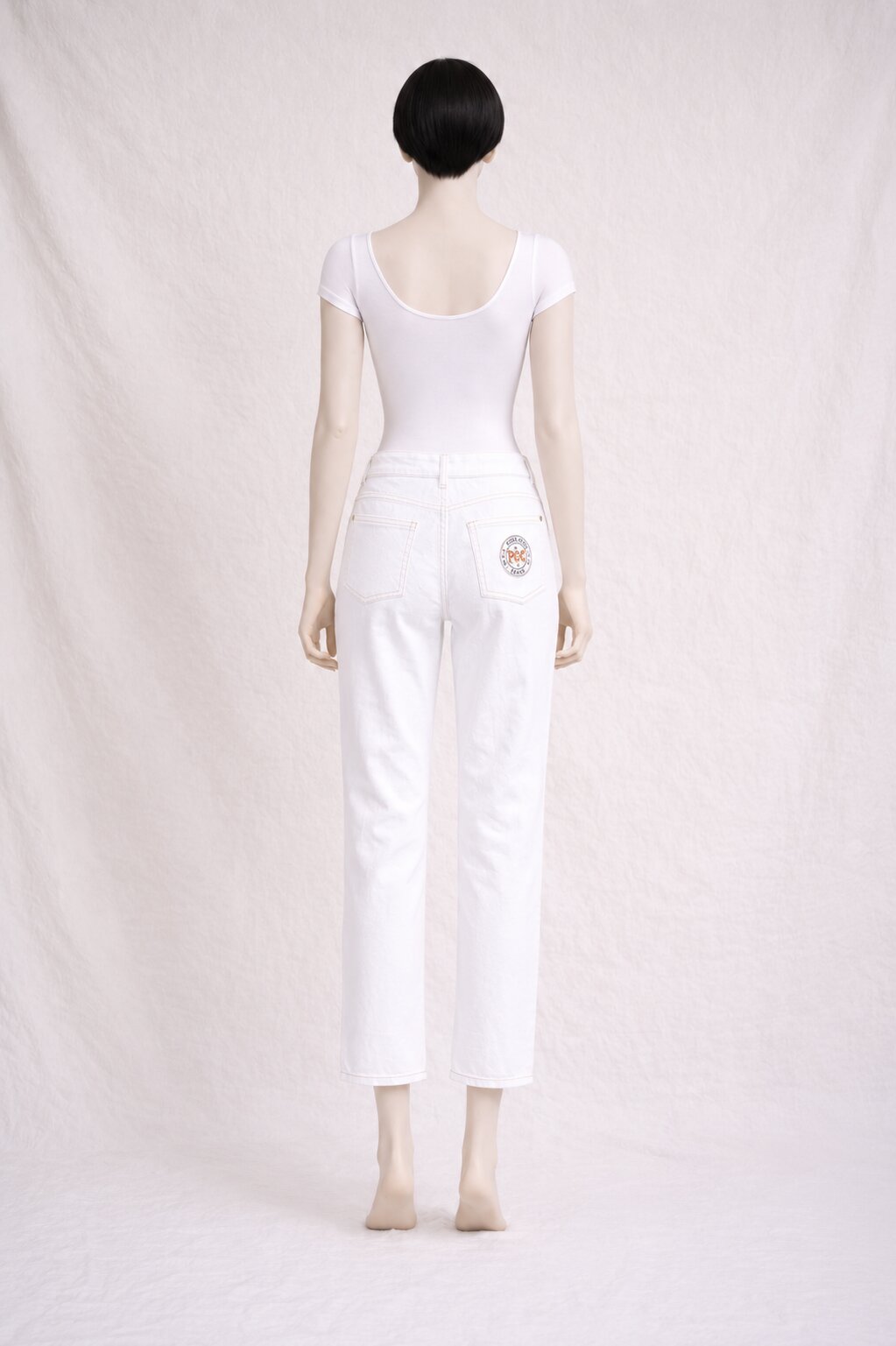 Authentic Vintage White Jean Pierre Cardin