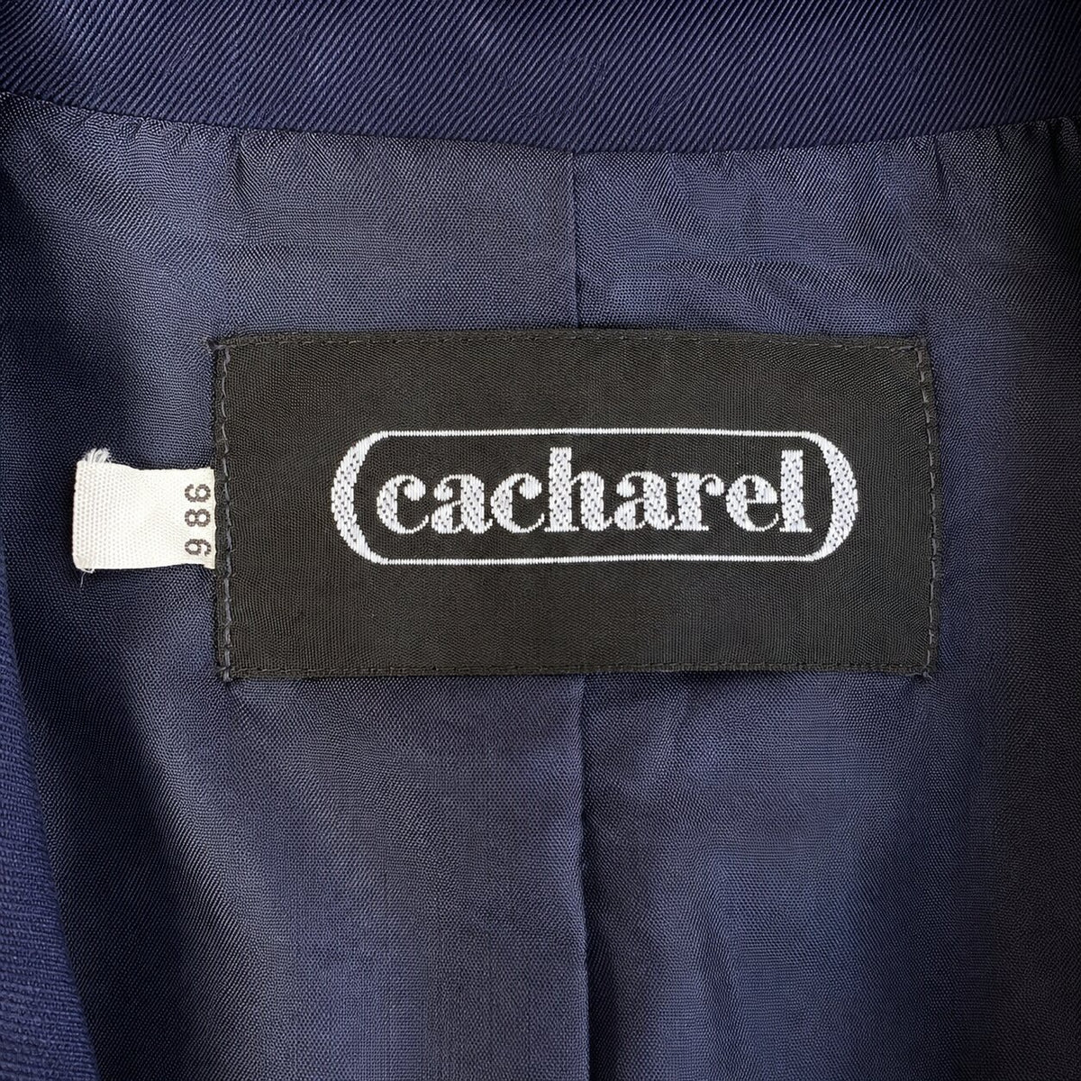 Authentic vintage navy blue Cacharel blazer