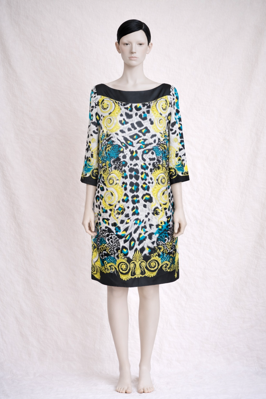 Robe en soie Gianni Versace authentique