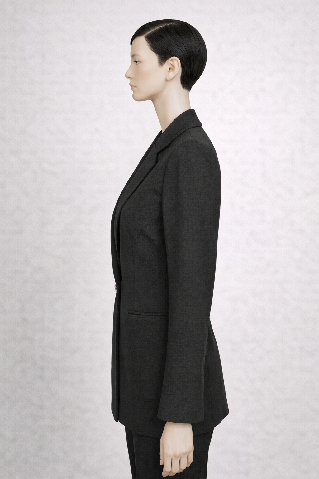 Blazer authentique Christian Dior Boutique noire laine vintage
