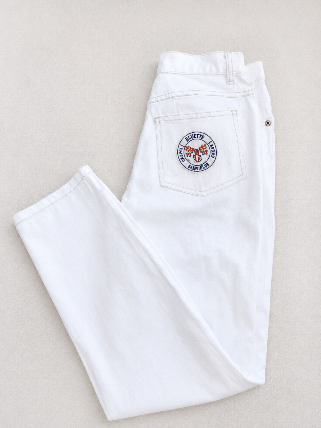 Authentic Vintage White Jean Pierre Cardin