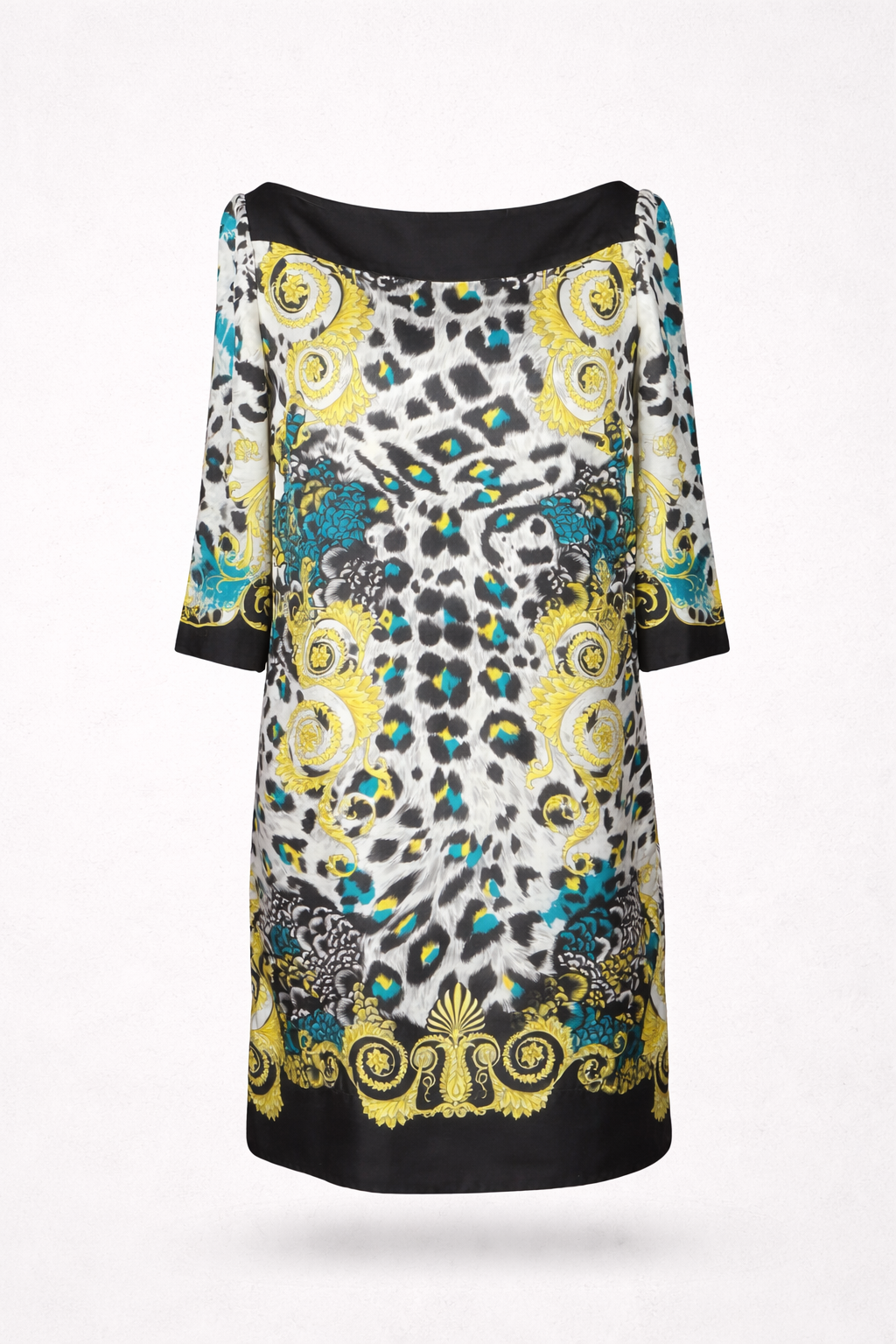 Robe en soie Gianni Versace authentique