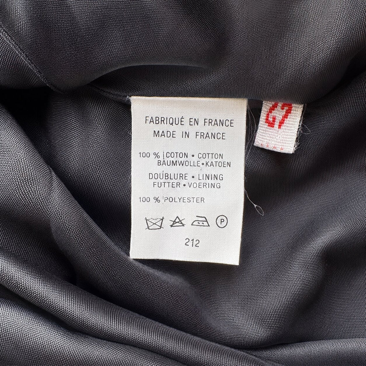 Authentic Pierre Balmain Paris vintage jacket in yellow and black stripes
