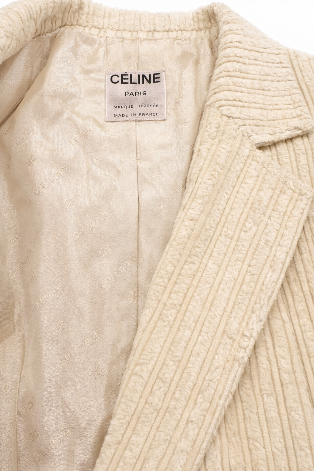 Ensemble tailleur jupe Céline Paris authentique vintage circa 70
