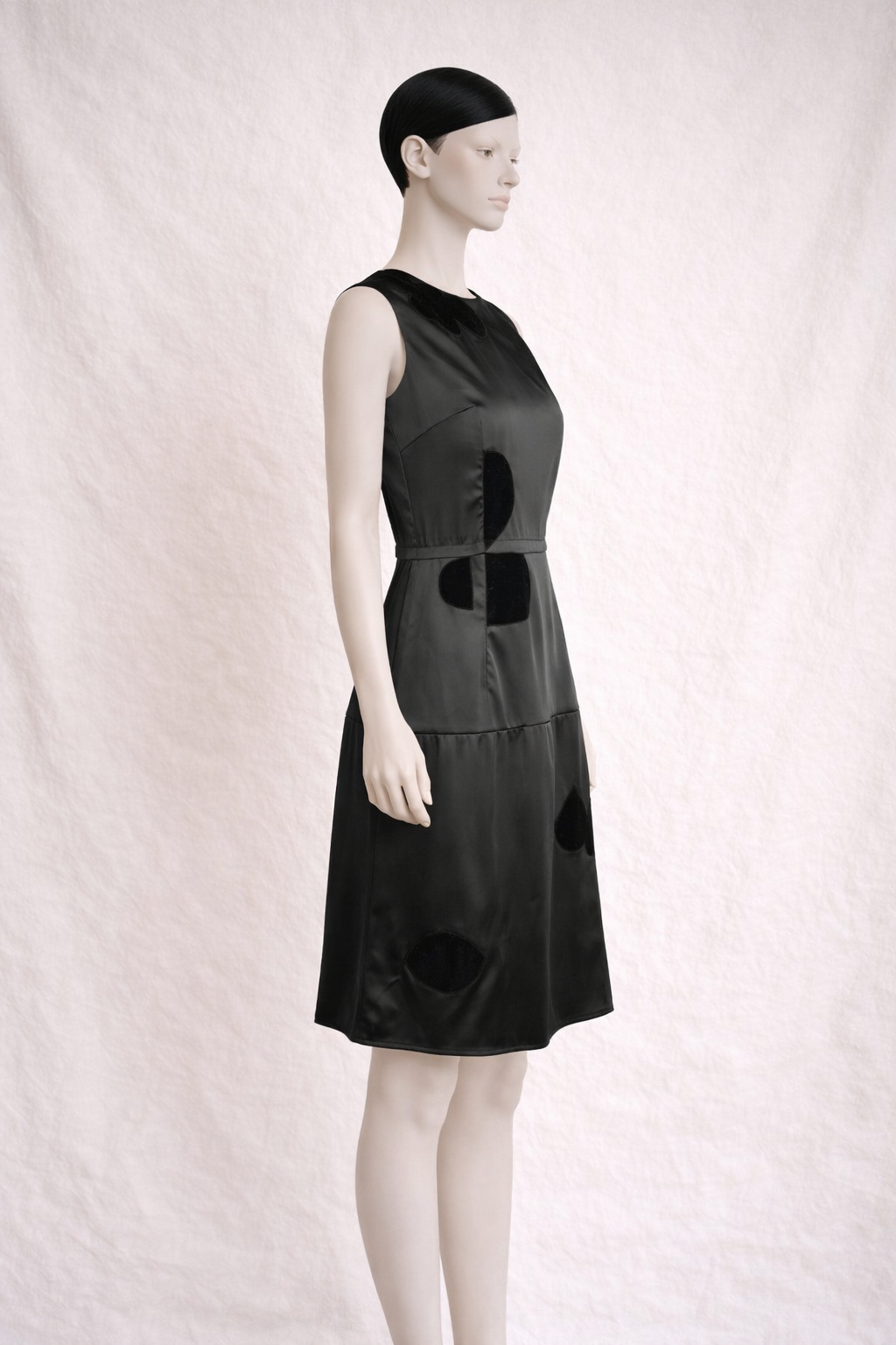 Robe de soirée en soie noir Lanvin neuve