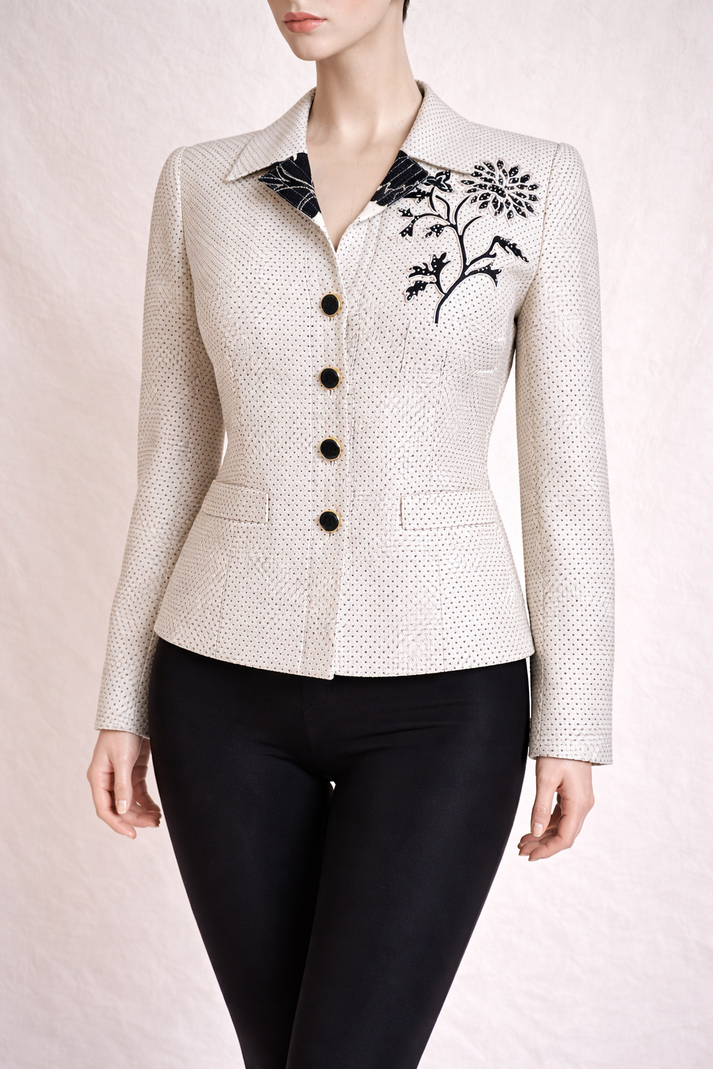 Blazer en soie Escada vintage
