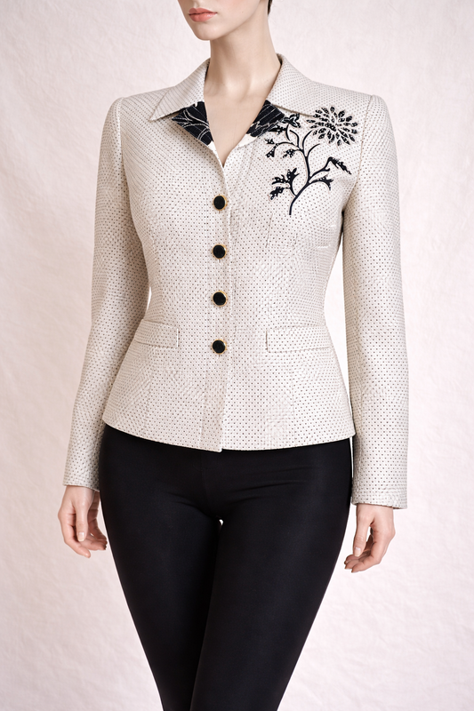 Blazer en soie Escada vintage