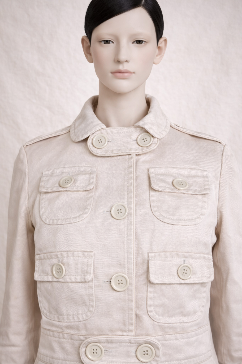 Trench en coton nude Marc Jacobs y2k