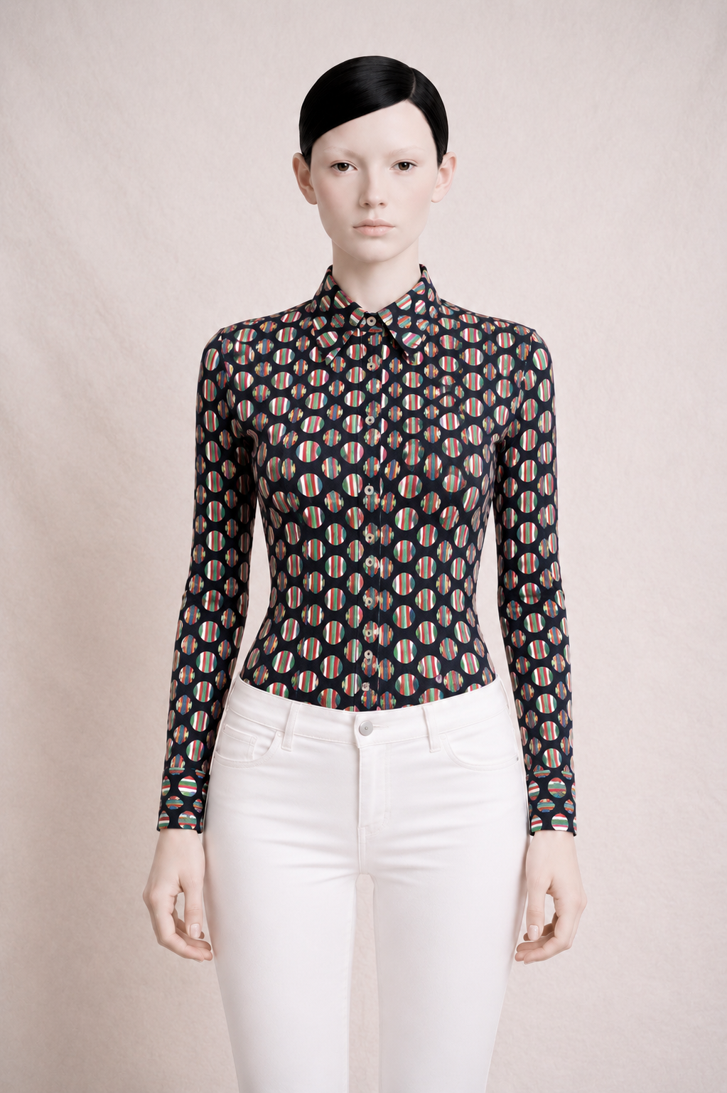 Chemise ajustée  Pierre Cardin Paris vintage authentique