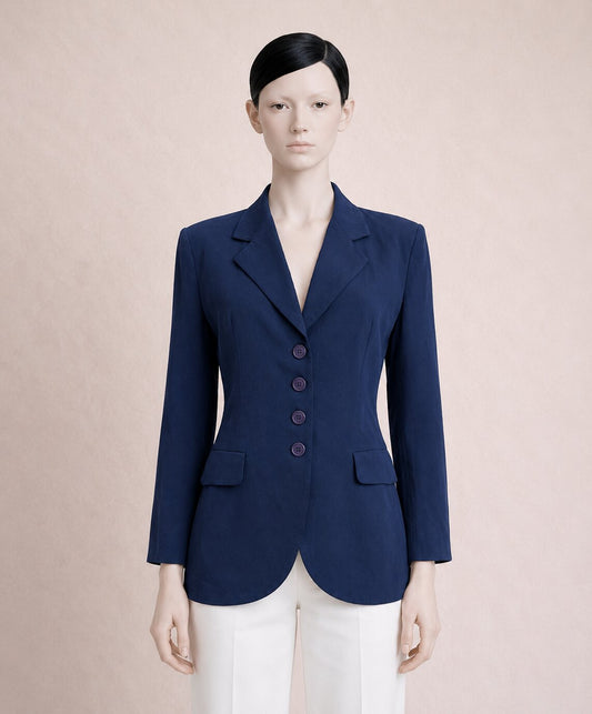 Authentic vintage navy blue Cacharel blazer