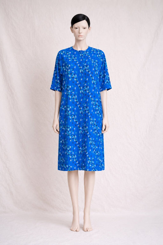 Authentic vintage Christian Dior printed cotton dress