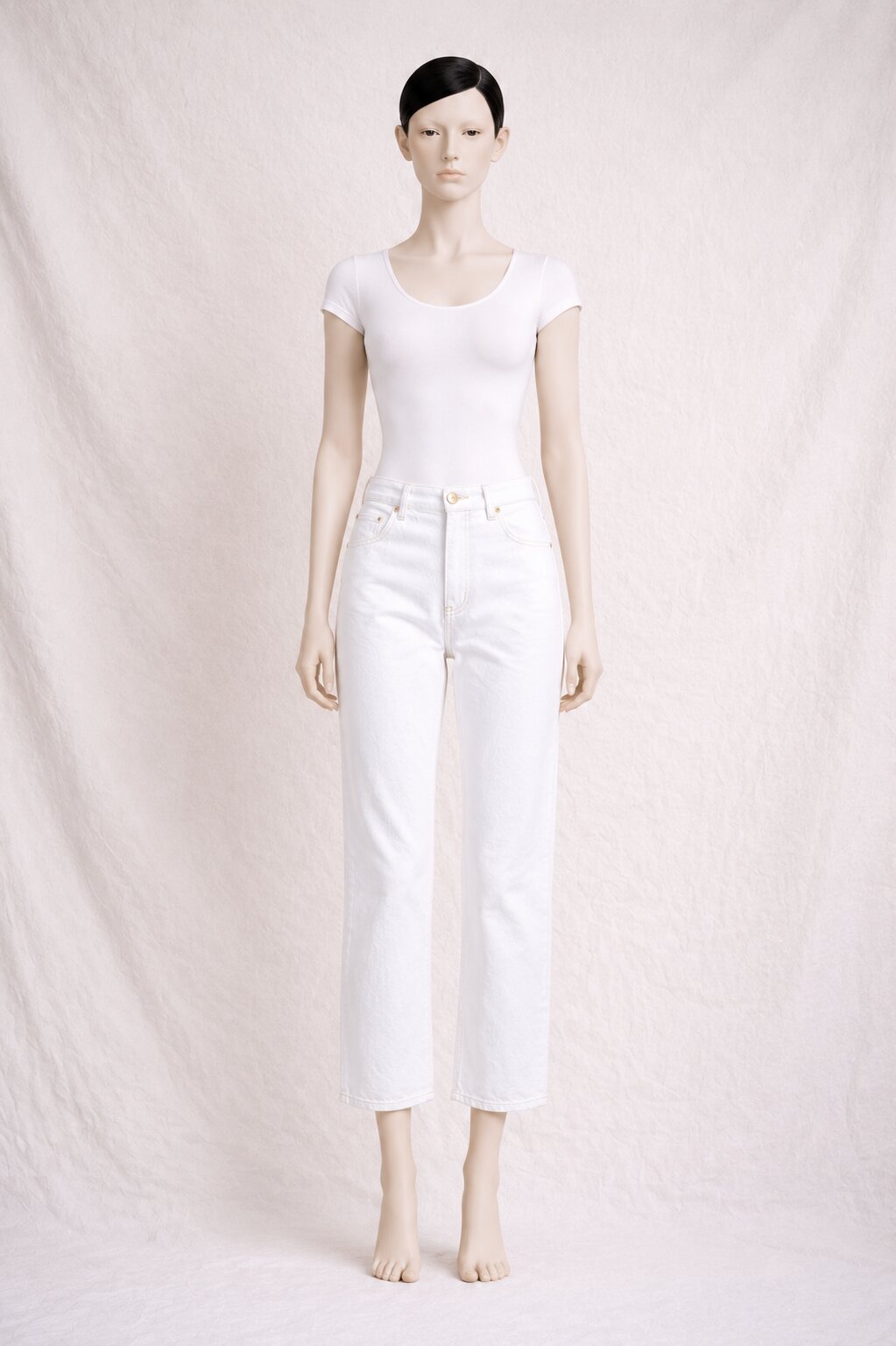 Authentic Vintage White Jean Pierre Cardin