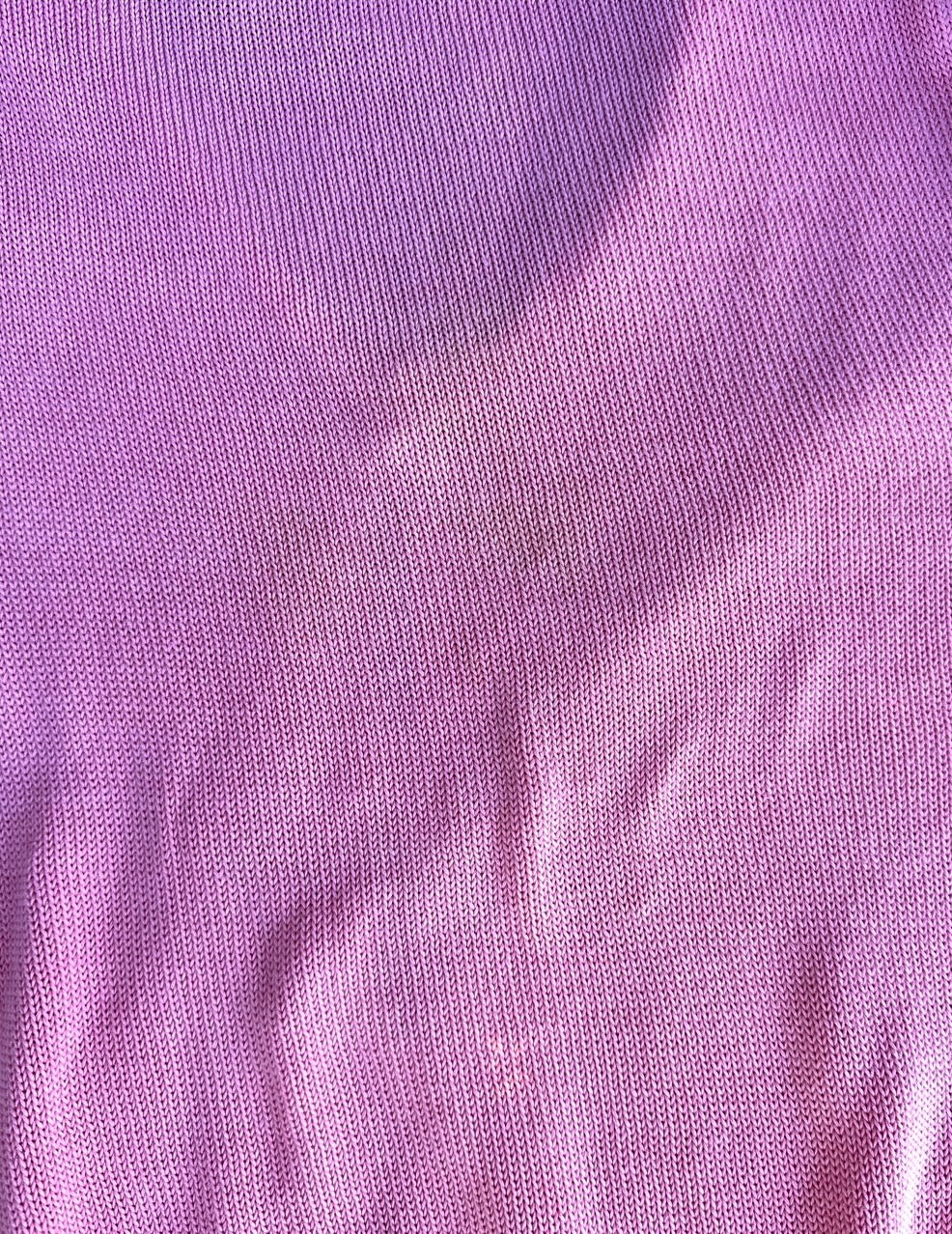 Authentic Courrèges Paris vintage pink knit top