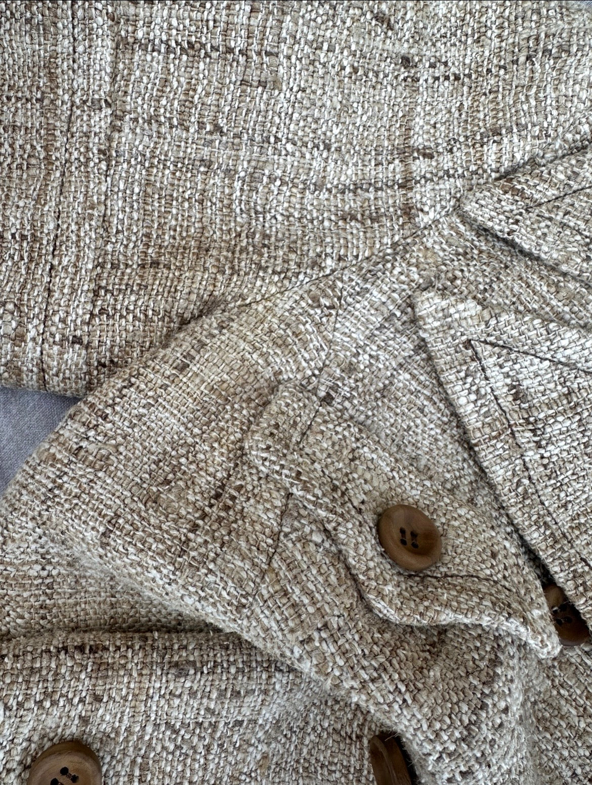 Authentique blazer saharienne Pierre Balmain Paris iconique vintage