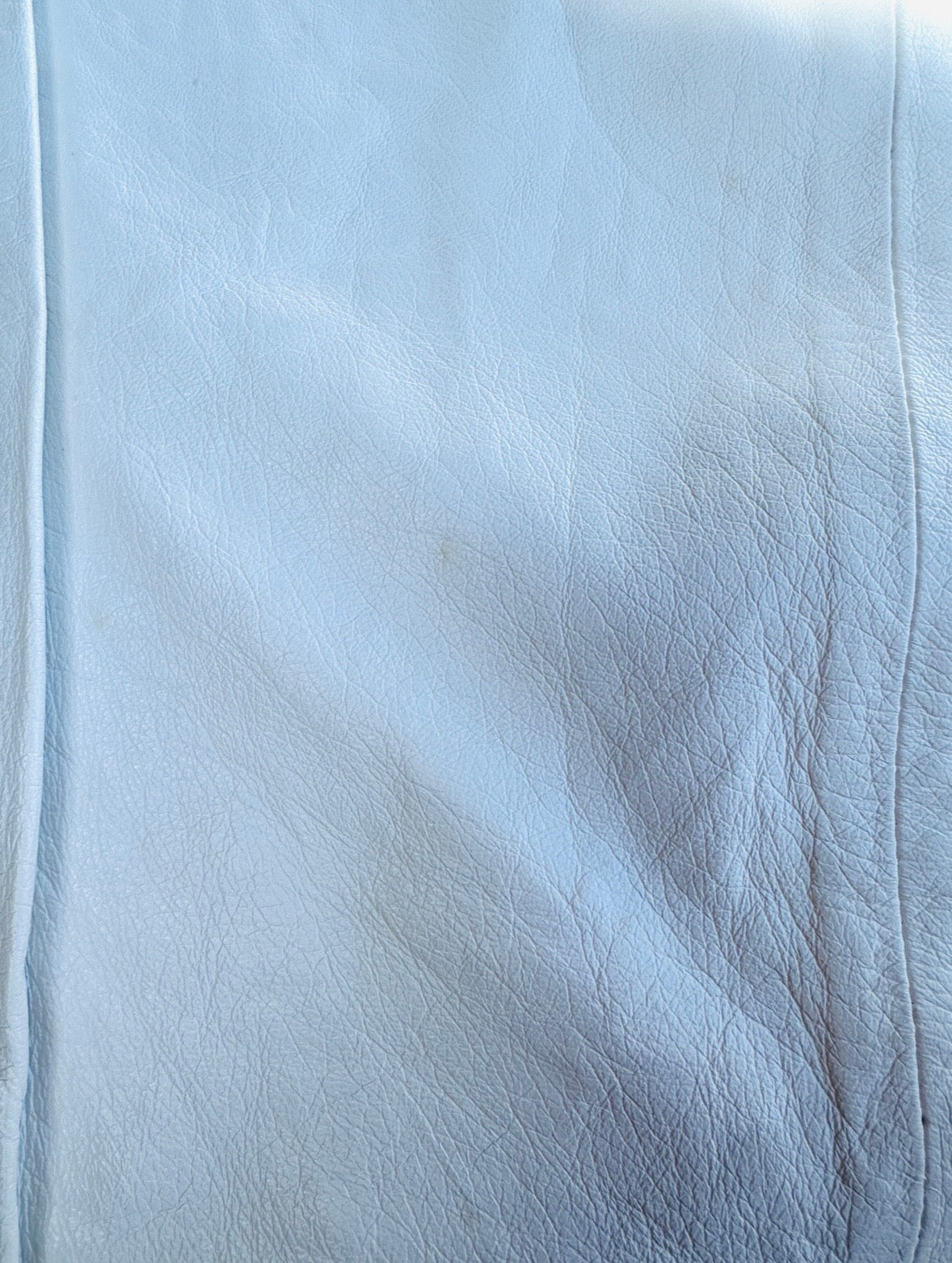 Authentic Gianfranco Ferré vintage white leather trousers