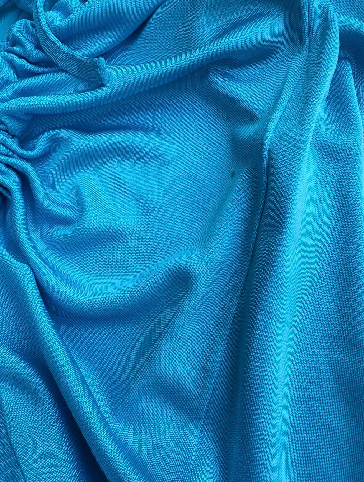 Turquoise Ruffled Skirt Moschino Jeans
