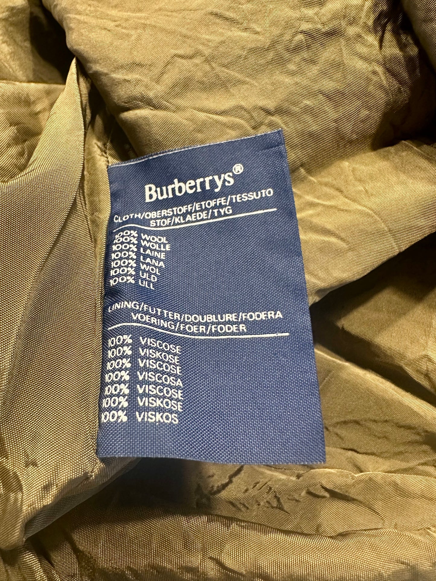 Burberrys authentique ensemble tailleur jupe et blazer en tweed de laine