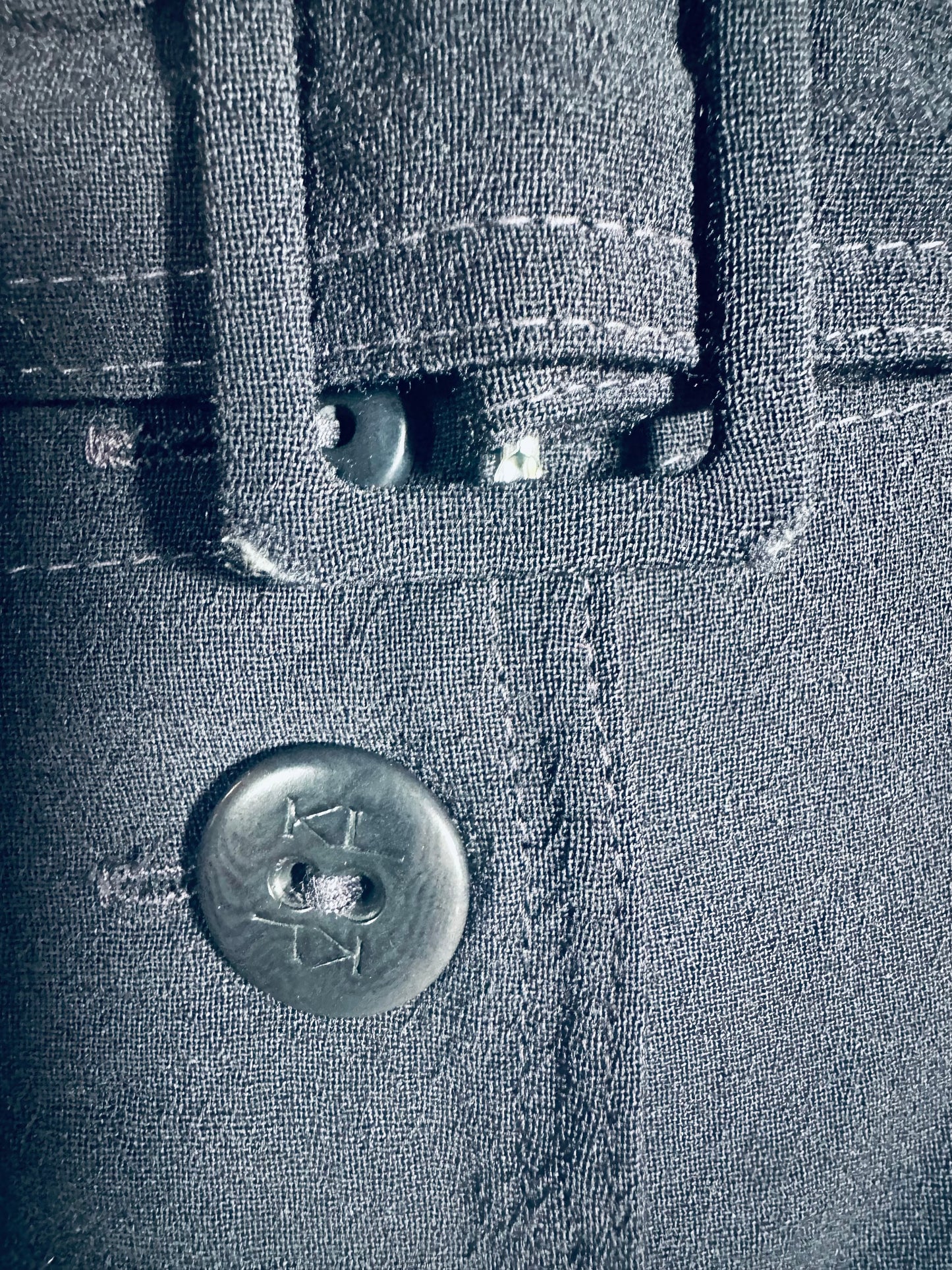 Jupe en laine Kl by Karl Lagerfeld vintage authentique